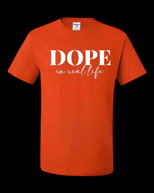 1. DEFINTION OF POSITIVE ENERGY UNISEX TSHIRT ORANGE