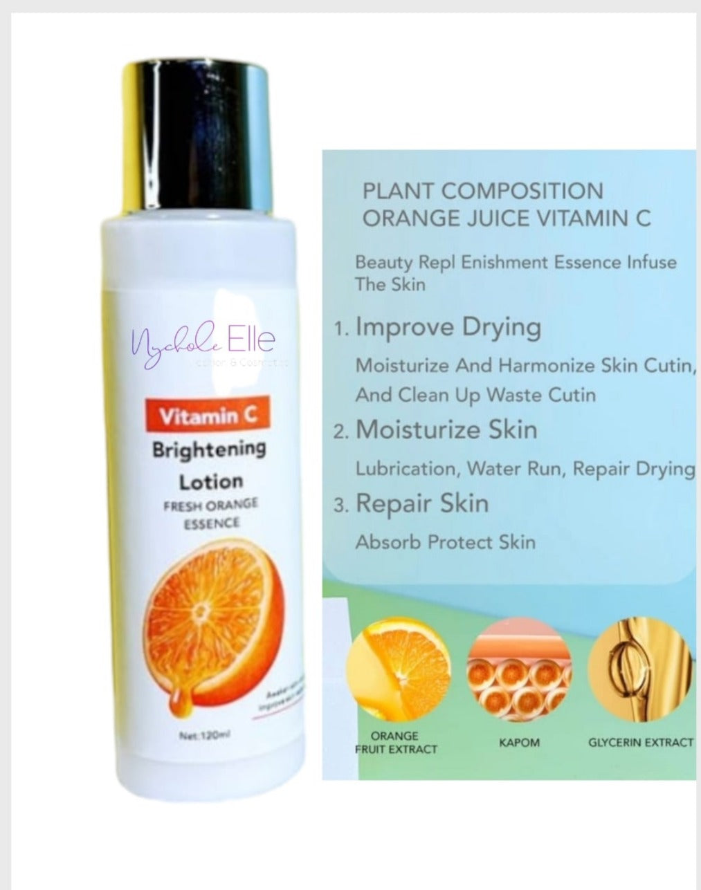 8. D'VUH VITAMIN C BRIGHTENING LOTION